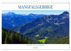 Mangfallgebirge (Wandkalender 2024 DIN A4 quer), CALVENDO Monatskalender