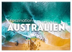 Faszination Australien - Impressionen vom Land Down Under (Wandkalender 2024 DIN A2 quer), CALVENDO Monatskalender - Monkey, Happy
