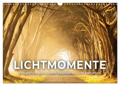 Lichtmomente - Fotografien, die in einem besonderen Licht erstrahlen. (Wandkalender 2024 DIN A3 quer), CALVENDO Monatskalender