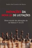 Inovações da Nova Lei de Licitações: (eBook, ePUB)