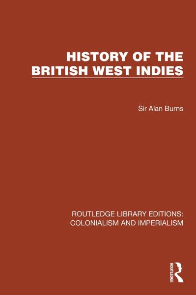 History of the British West Indies (eBook, ePUB)