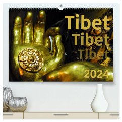Tibet - Tibet - Tibet 2024 (hochwertiger Premium Wandkalender 2024 DIN A2 quer), Kunstdruck in Hochglanz - Bergermann, Manfred