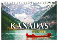 Kanadas Wunder (Tischkalender 2024 DIN A5 quer), CALVENDO Monatskalender