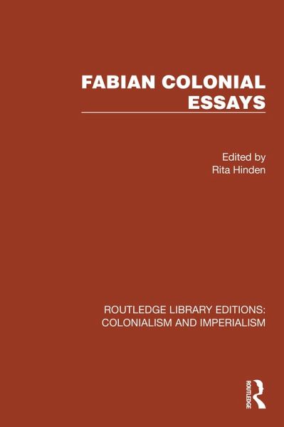 Fabian Colonial Essays (eBook, ePUB) Fabian Colonial Essays (eBook, ePUB)