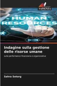 Indagine sulla gestione delle risorse umane - Setorg, Sahra