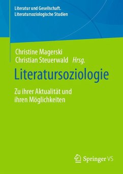 Cover Literatursoziologie (eBook, PDF)