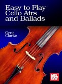 Easy to Play Cello Airs and Ballads