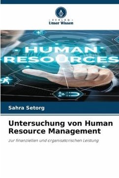 Untersuchung von Human Resource Management - Setorg, Sahra