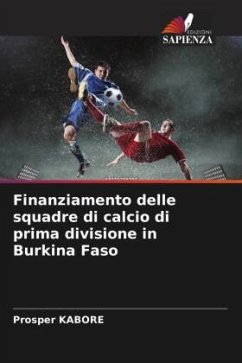 Cover Finanziamento delle squadre di calcio di prima divisione in Burkina Faso