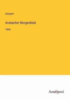 Cover Ansbacher Morgenblatt