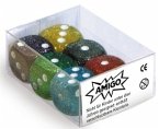 Würfel Glitter W06 Set gemischt (Spiel-Zubehör)