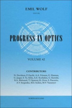 Progress in Optics - Herausgegeben:Wolf, Emil