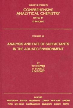Analysis and Fate of Surfactants in the Aquatic Environment - Knepper, Thomas P.;de Voogt, Pim;Barcelo, Damia