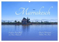 Marrakesch - Oase im Wüstenstaub (Wandkalender 2024 DIN A2 quer), CALVENDO Monatskalender - Rodewald CreativK Deutschland, Hans