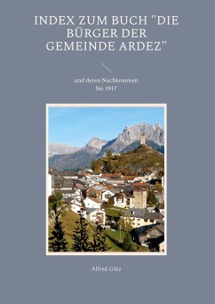 Index zum Buch &quote;Die Bürger der Gemeinde Ardez&quote;