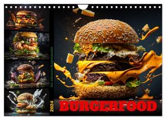 Burgerfood (Wandkalender 2024 DIN A4 quer), CALVENDO Monatskalender