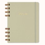 Moleskine 12 Monats Studienplaner Mit Spiralbindung 2023/2024 Xl, Wochen-Monatskalender, Hard Cover, Crush Kiwi