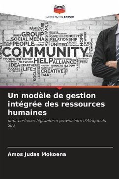 Un modèle de gestion intégrée des ressources humaines - Mokoena, Amos Judas