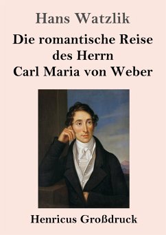 Die romantische Reise des Herrn Carl Maria von Weber (Großdruck) - Watzlik, Hans