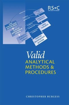 Valid Analytical Methods and Procedures (eBook, PDF) - Burgess, Chris