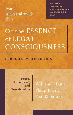 On the Essence of Legal Consciousness - Il'in, Ivan Aleksandrovich