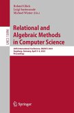 Relational and Algebraic Methods in Computer Science (eBook, PDF)