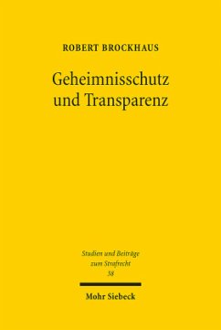 Geheimnisschutz und Transparenz - Brockhaus, Robert