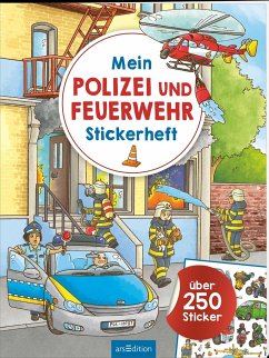 Mein Polizei- und Feuerwehr-Stickerheft