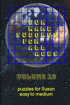 Fun Name Sudokus for All Ages Volume 19 - Lewis, Glenn