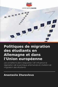 Politiques de migration des étudiants en Allemagne et dans l'Union européenne - Zhuravlova, Anastasiia