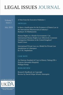 Cover Legal Issues Journal 7(2)