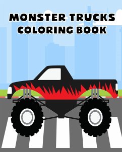 Monster Trucks Coloring Book - Club, The Little Learners