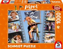 Schmidt 57573 - Pippi Langstrumpf, Sei frech und wild und wunderbar, Puzzle, 1000 Teile