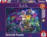 Schmidt 57586 - Rose Cat Khan, Sommernachtszirkus, Puzzle, 1000 Teile