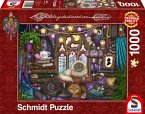 Schmidt 59990 - Brigid Ashwood, Afternoon Tea mit Katzen, Puzzle, 1000 Teile
