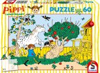 Schmidt 56446 - Pippi Langstrumpf, Das stärkste Mädchen der Welt, Kinderpuzzle, 60 Teile