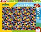 Schmidt 57575 - Sesamstrasse, Wer, wie, was?, Puzzle, 1000 Teile Schmidt 57575 - Sesamstrasse, Wer, wie, was?, Puzzle, 1000 Teile