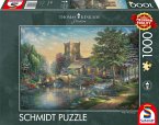 Schmidt 57367 - Thomas Kinkade, Willow Wood Chapel, Puzzle, 1000 Teile