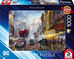 Schmidt 57589 - Thomas Kinkade, DC: Batman, Superman and Wonder Woman, The Trinity I, Puzzle, 1000 Teile