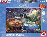 Schmidt 57587 - Rose Cat Khan, Portal der vier Reiche, Puzzle, 1000 Teile