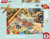 Schmidt 57581 - Aimee Stewart, Aufgetischt: Reise-Erinnerungen, Puzzle, 1000 Teile