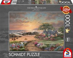 Schmidt 57368 - Thomas Kinkade, Seaside Cottage, Puzzle, 1000 Teile