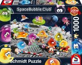 Schmidt 59945 - SpaceBubble.Club, Auf dem Mond, Puzzle, 1000 Teile