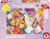 Schmidt 57583 - Aimee Stewart, Aufgetischt: Sonntagsfrühstück, Puzzle, 1000 Teile