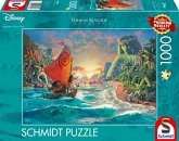 Schmidt 58030 - Thomas Kinkade, Disney Dreams Collection: Moana Vaiana, Puzzle, 1000 Teile