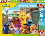 Schmidt 57574 - Sesamstrasse, Ein Wiedersehen mit guten alten Freunden, Puzzle, 1000 Teile