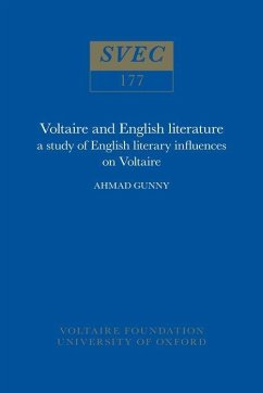 Voltaire and English Literature - Gunny, Ahmad