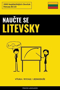 Cover Naucte Se Litevsky - Výuka / Rychle / JednoduSe (eBook, ePUB)