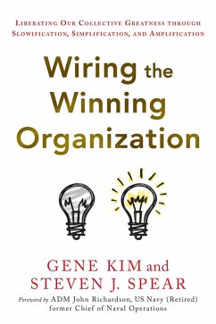 Wiring the Winning Organization (eBook, ePUB) - Kim, Gene; Spear, Steven J.