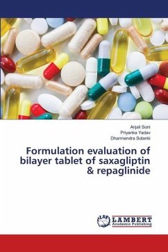 Formulation evaluation of bilayer tablet of saxagliptin & repaglinide - Soni, Anjali;YADAV, PRIYANKA;Solanki, Dharmendra